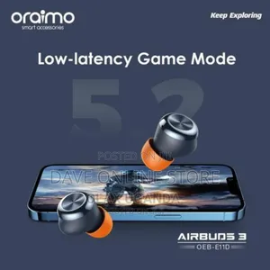 Oraimo Air-Buds 3 Powerful Bass IPX7 True Wireless Earbuds