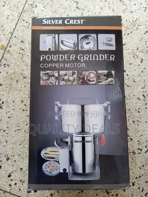 Silver Crest Powder Grinder