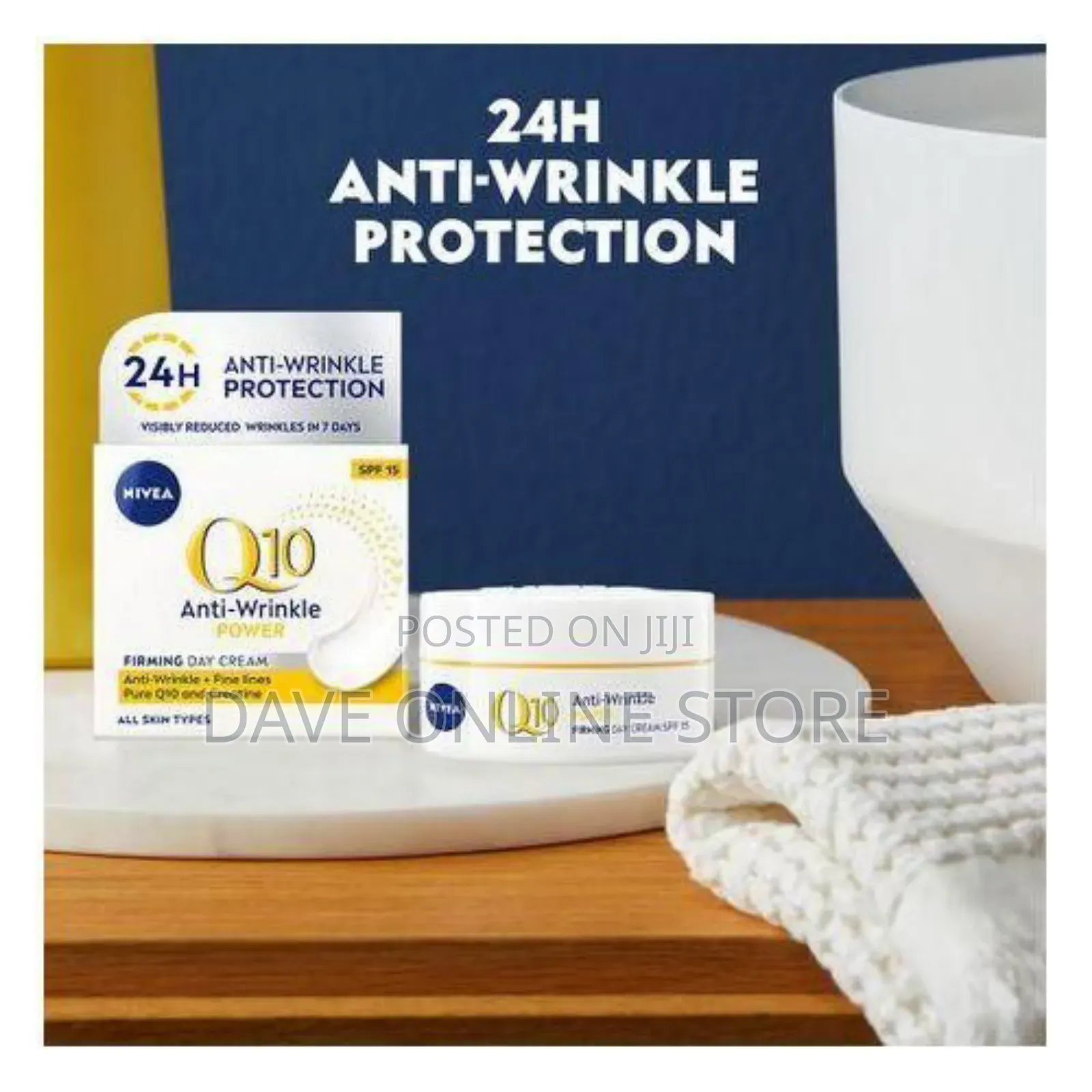 NIVEA Q10 Power Anti-Wrinkle Day Cream for Women - 50ml