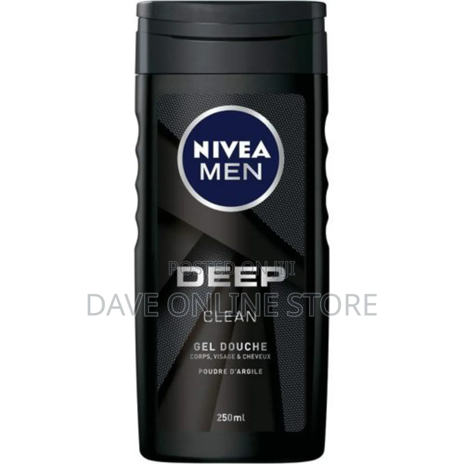 NIVEA MEN Men Deep Shower Gel for Men, 250 Ml