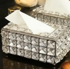 Table Glass Tissue Holder