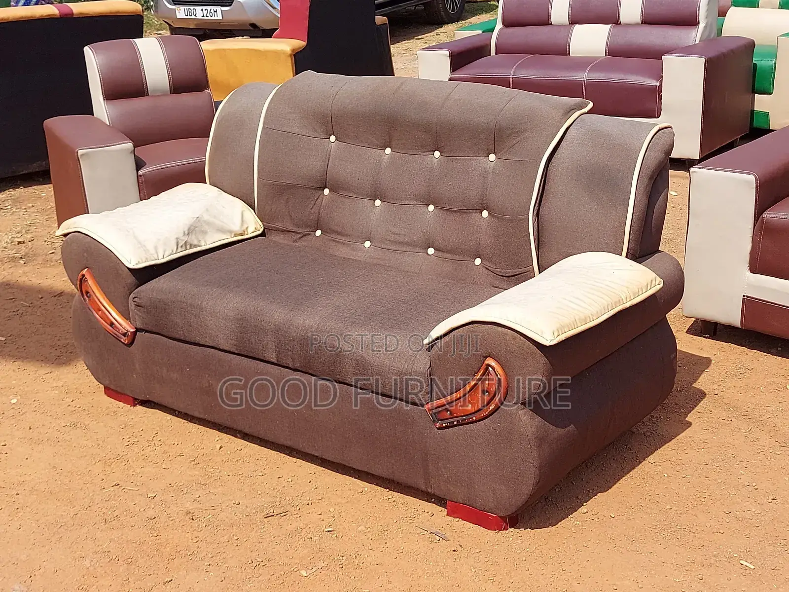 Luxurious Two Seaters Sofa
