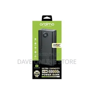 Photo - Oraimo 40000mah 22.5W QC3 Two Way Fast Charging Power Bank