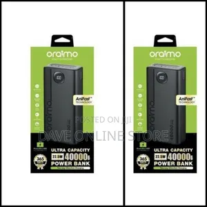 Oraimo 40000mah 22.5W QC3 Two Way Fast Charging Power Bank