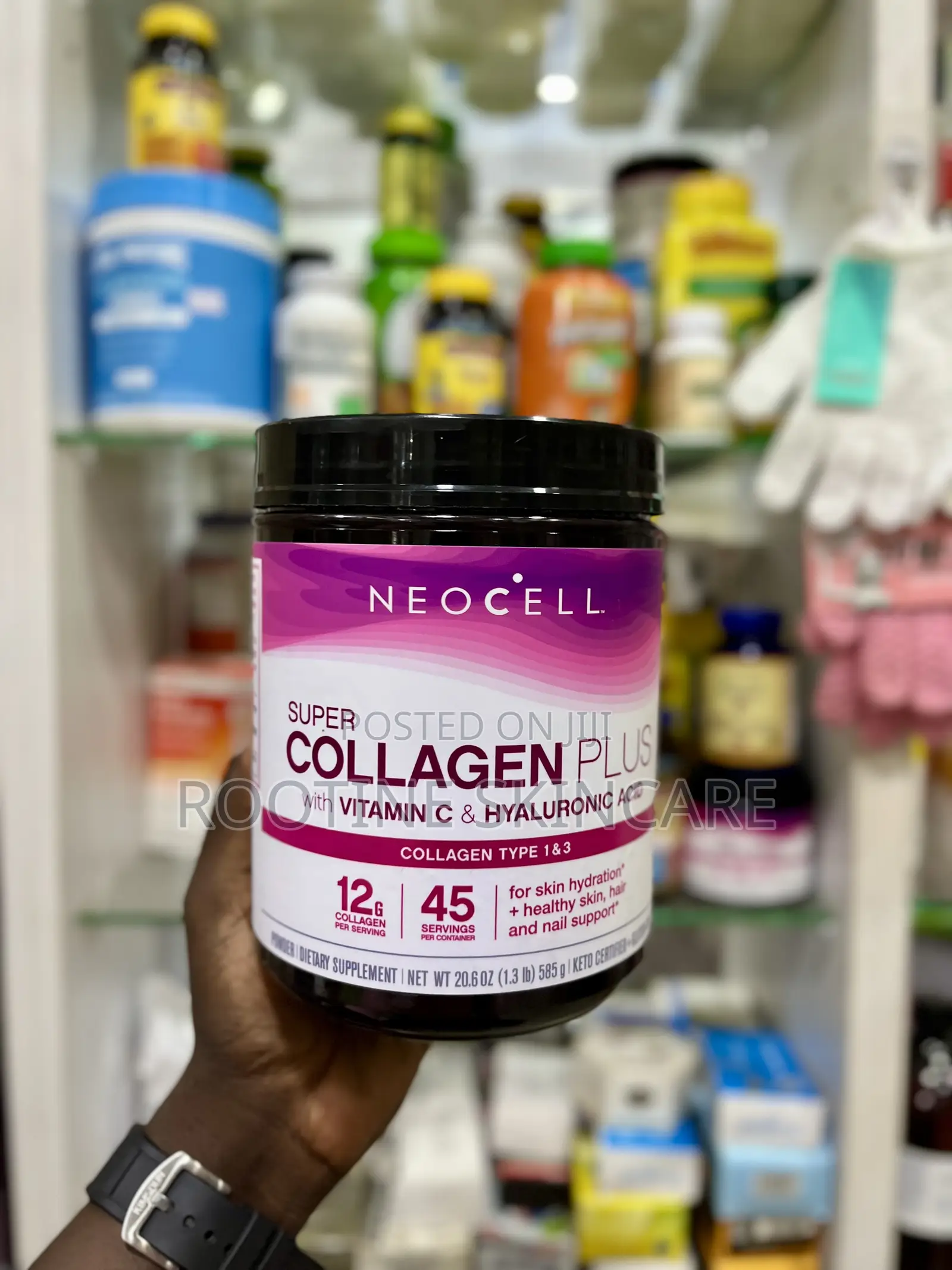 Neo Cell Collagen Plus Vitamin C Hyaluronic Acid 585gms