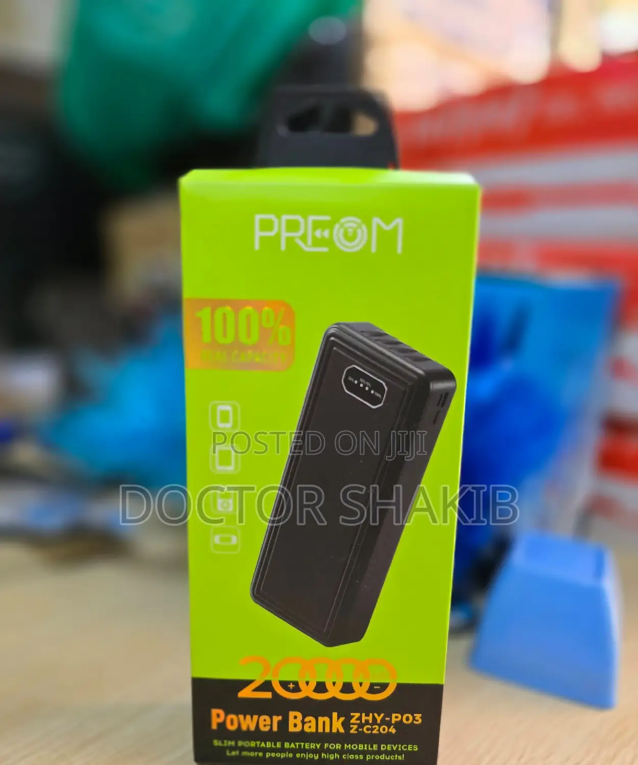 ZHY-P03 20000mah Power Bank