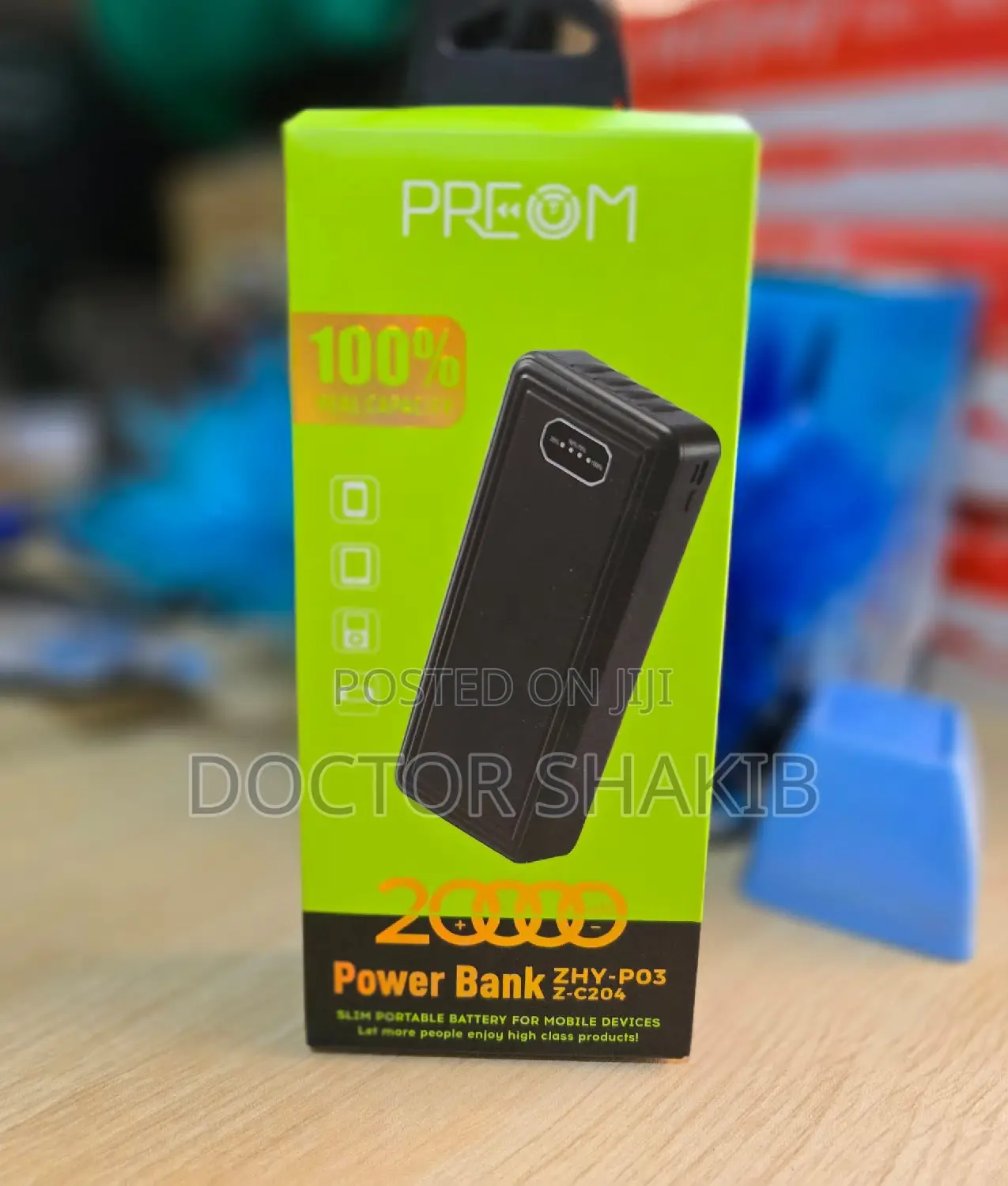 ZHY-P03 20000mah Power Bank