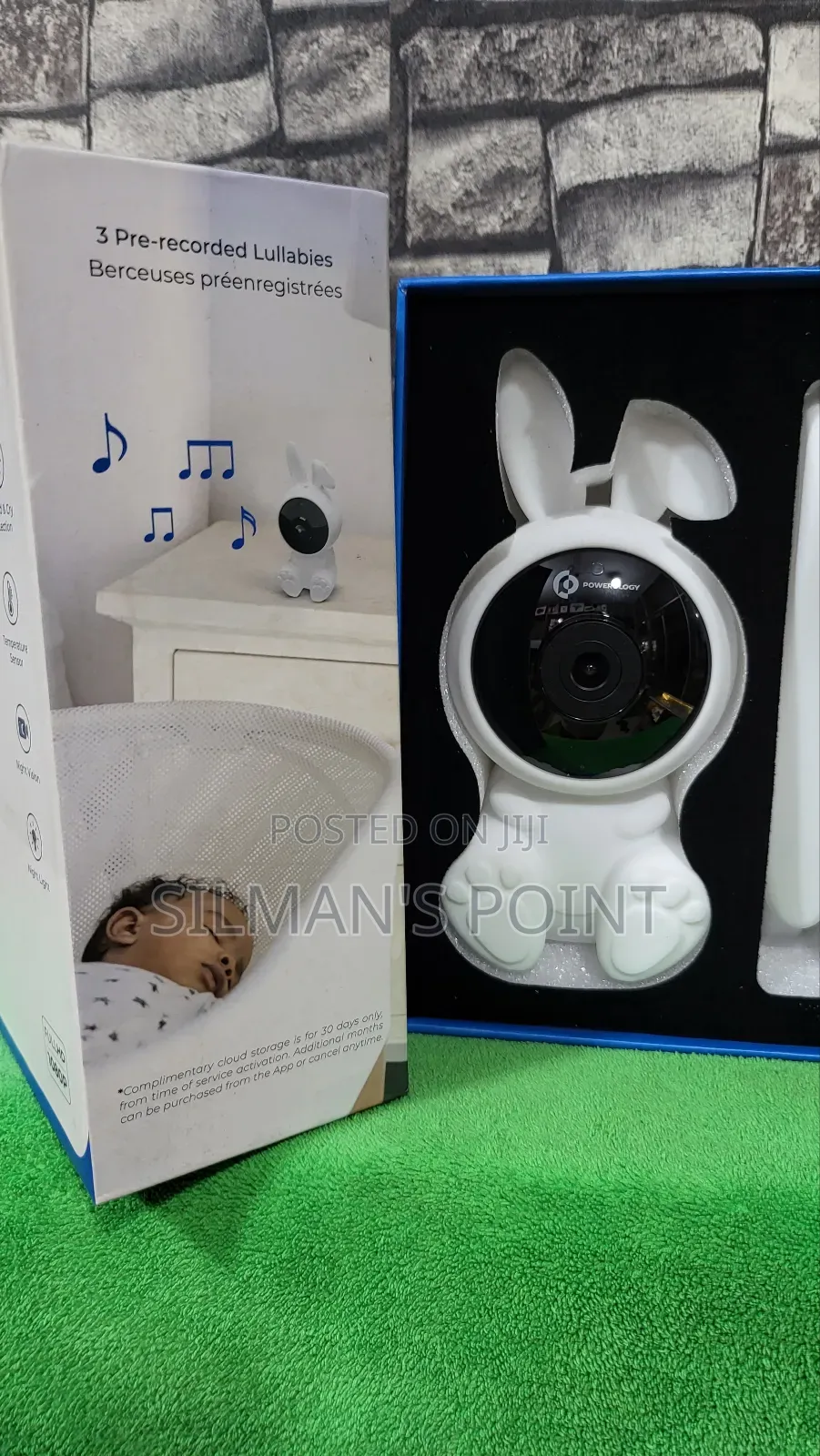 The All New Powerology Wifi Baby Camera and Monitor