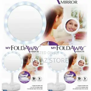 Portable Foldable Light Mirror