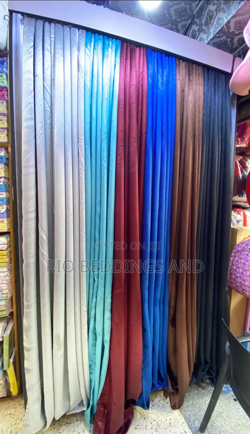 Plain Curtains / a Pair It Has Three Meters