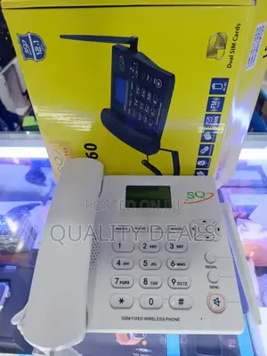 SQ 960 Office Dual Sim Wireless Landline Phone