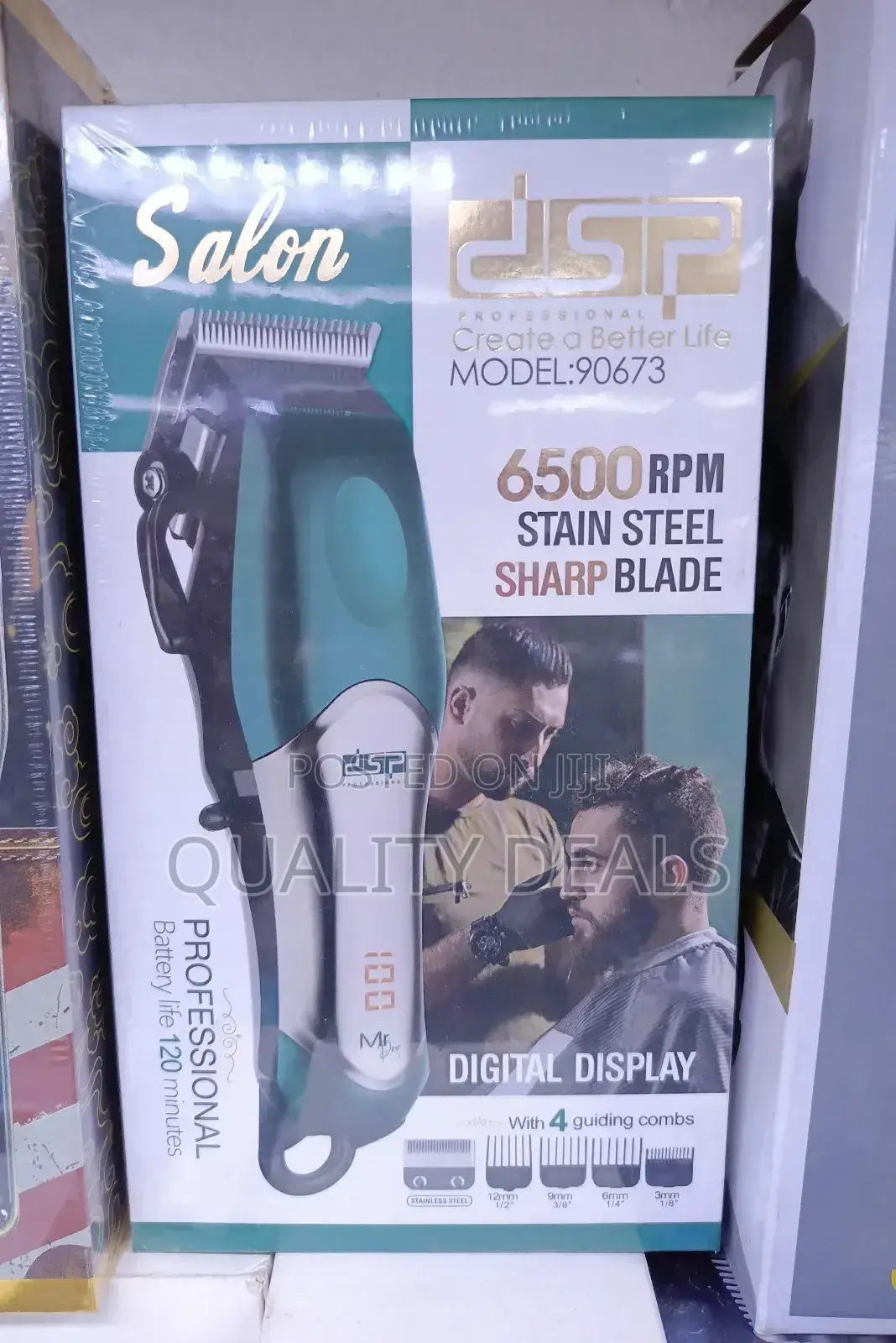 DSP Rechargeable Sharp Blade Clippers