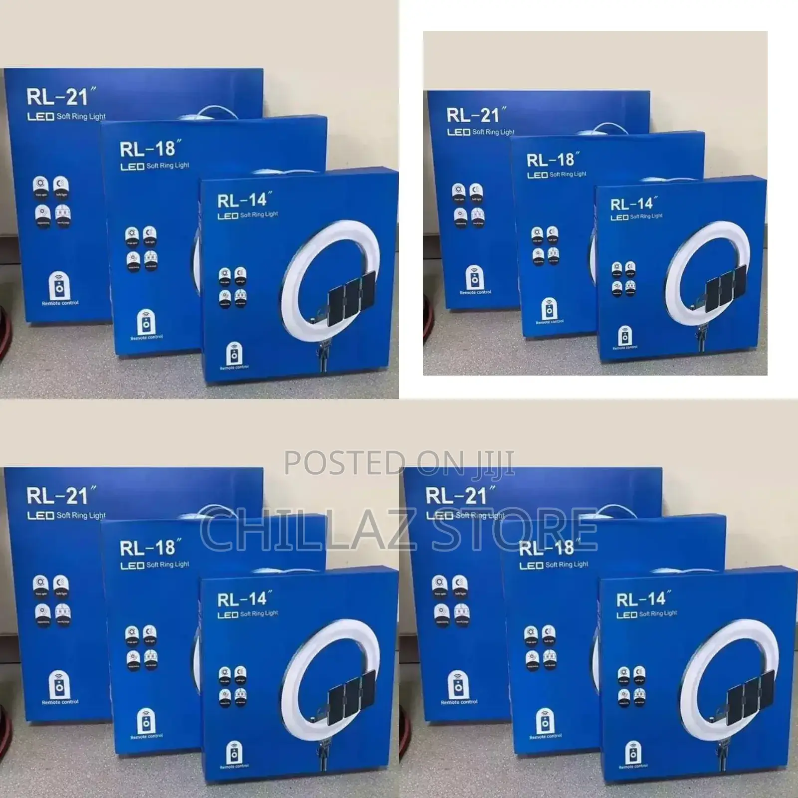 Remote Control Soft Ring Light