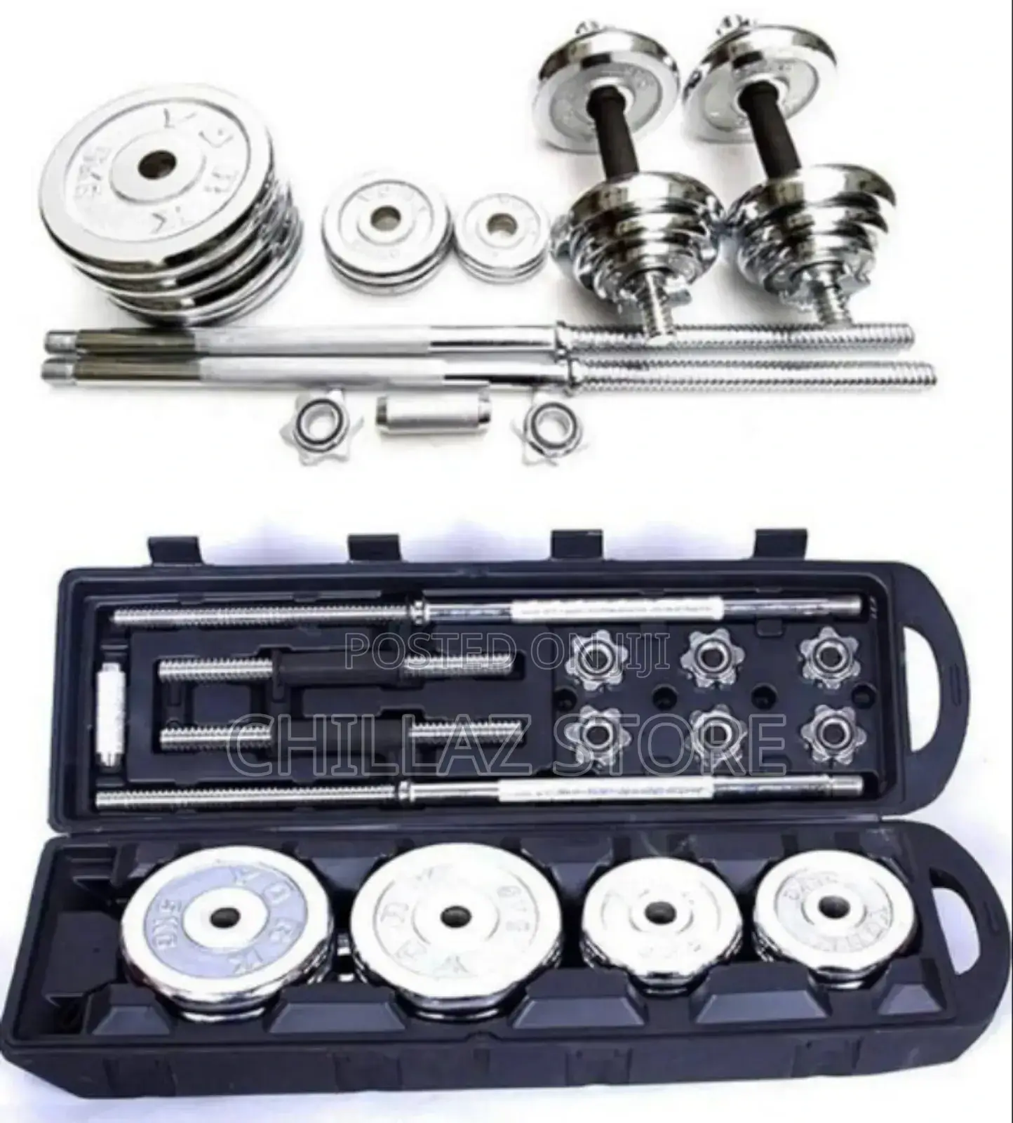 Foldable Dumbbell Set