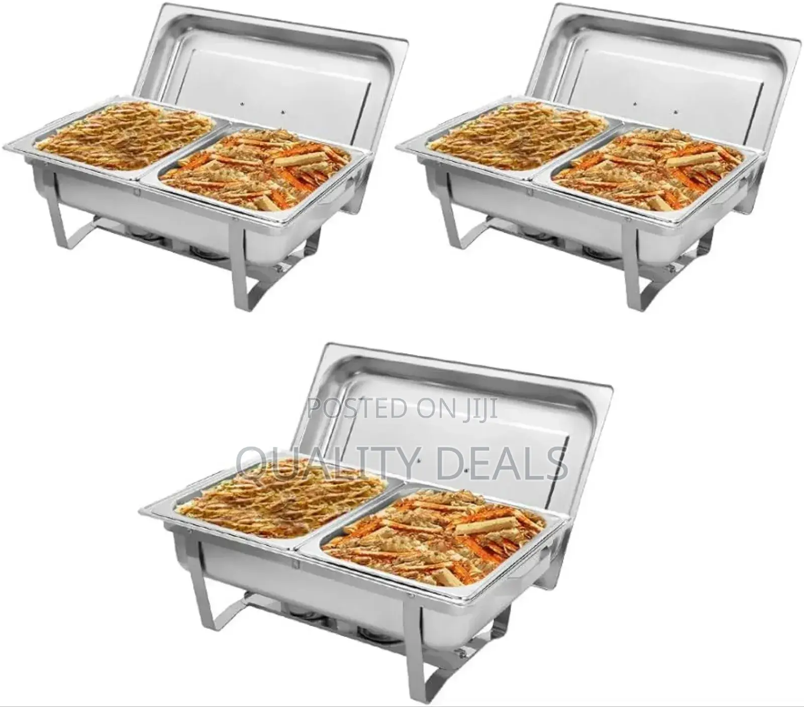11L Double Chaffing Dish Food Warmer