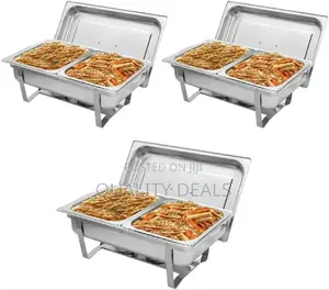 11L Double Chaffing Dish Food Warmer