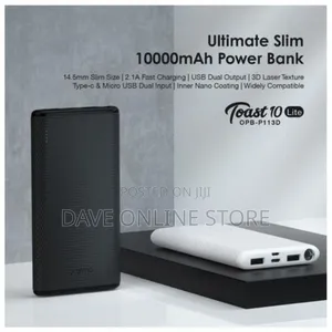 Oraimo Toast 10 Lite Ultimate Slim 10000mah Power Bank -