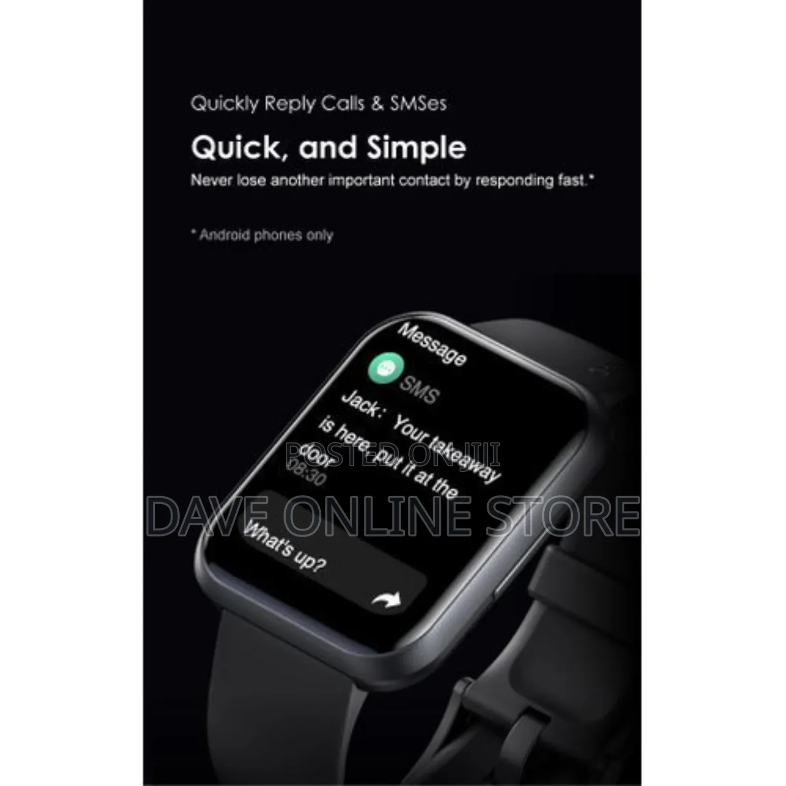 Oraimo Watch 2 Pro BT Call Health Monitor Watch