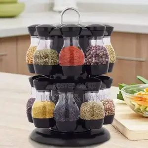 Rotating Space Jar Rack