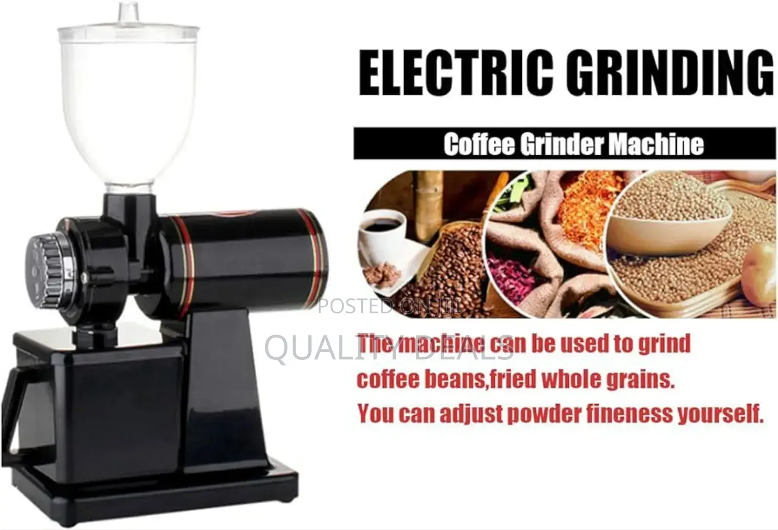 Commercial Electric Coffee Bean Mill Grinder