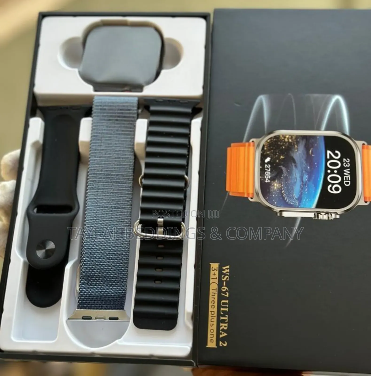 Smart Watch Waterproof Smartwatch Titanium for Android Ios