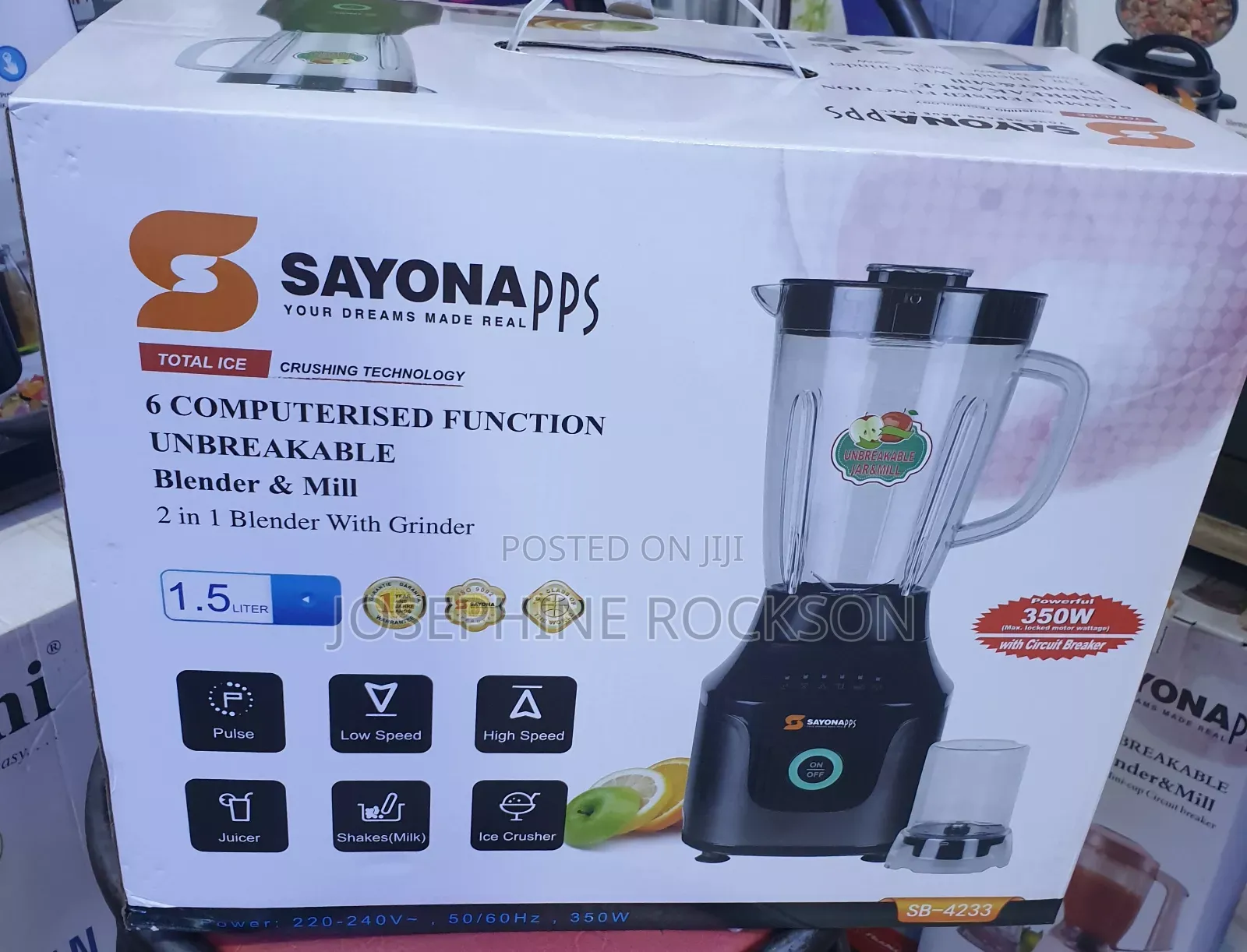 Sayona Juice Blender/ Electric Blender/Blender