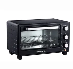 25L Global Star Oven With Tray and Grill – GS4500 Silver