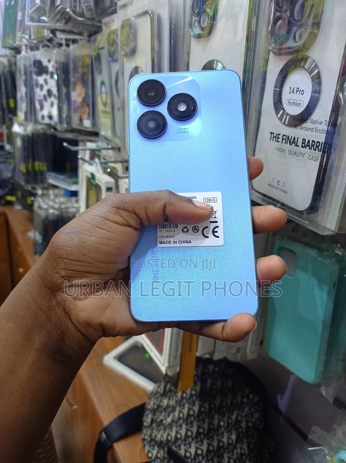 Itel A70 128 GB Blue