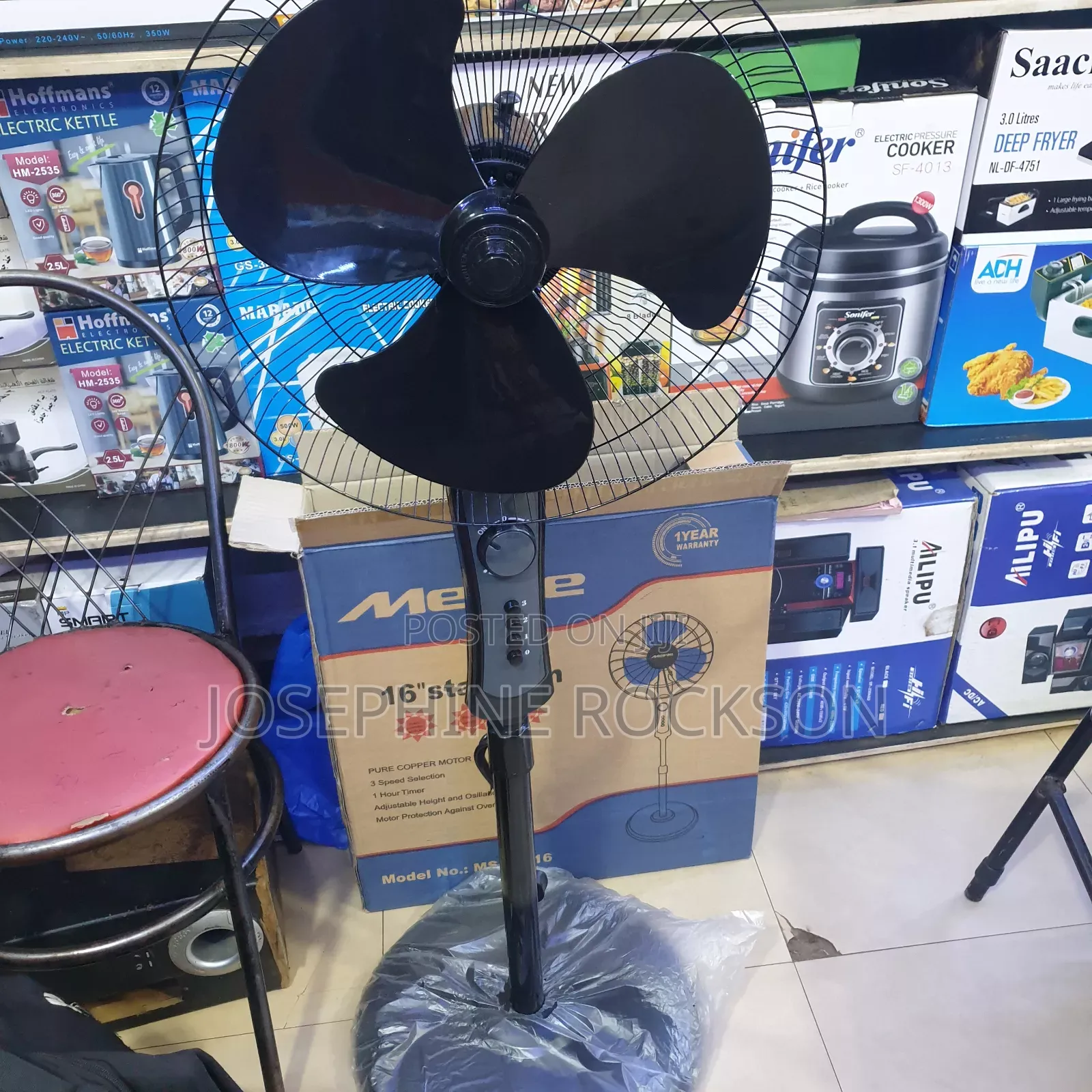 Mewe 16 Stand Fan/16 Stand Fan/Stand Fan