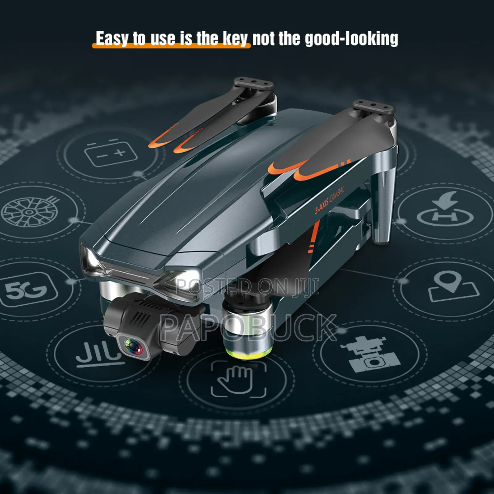 ZFR F186 Profesional Drone With HD Dual Camera