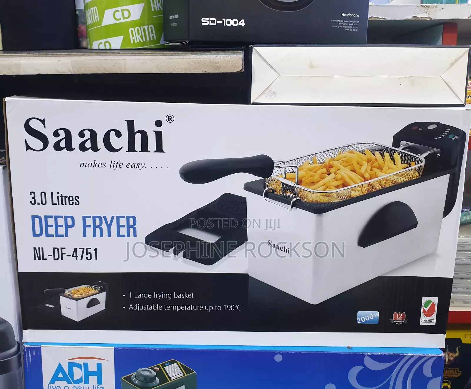 Saachi Deep Fryer /Electric Deep Fryer/
