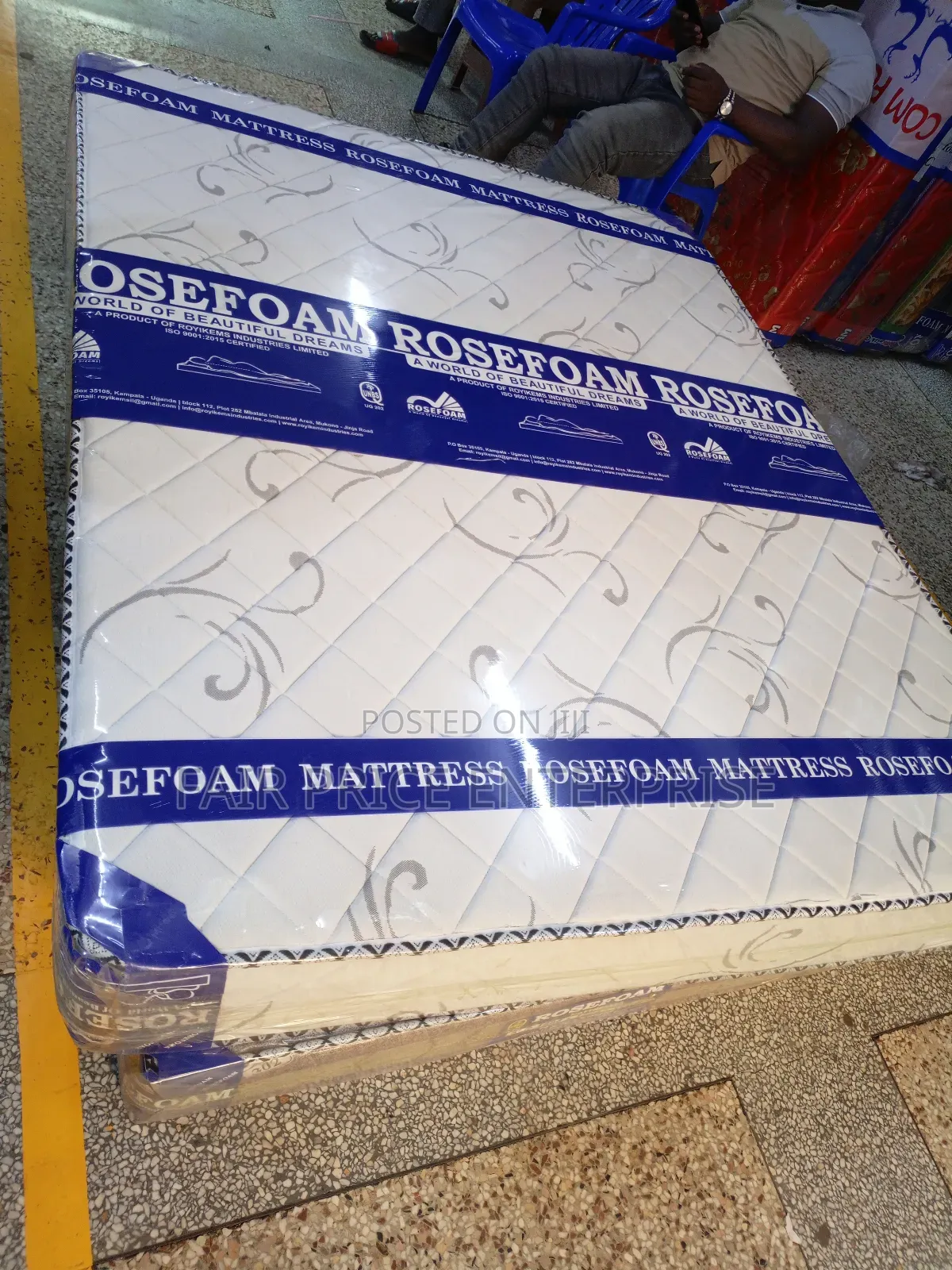 Mattresses Premium High Density Smart 4x6x8 Inches Rosefoam