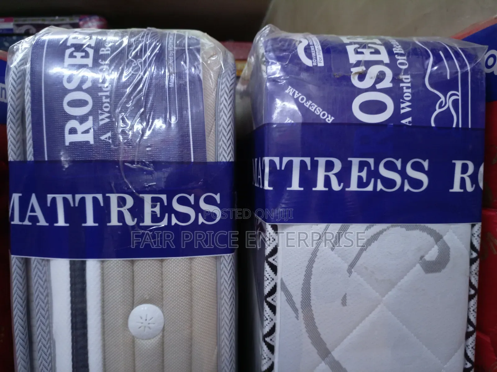 Mattresses Premium High Density Smart 4x6x8 Inches Rosefoam
