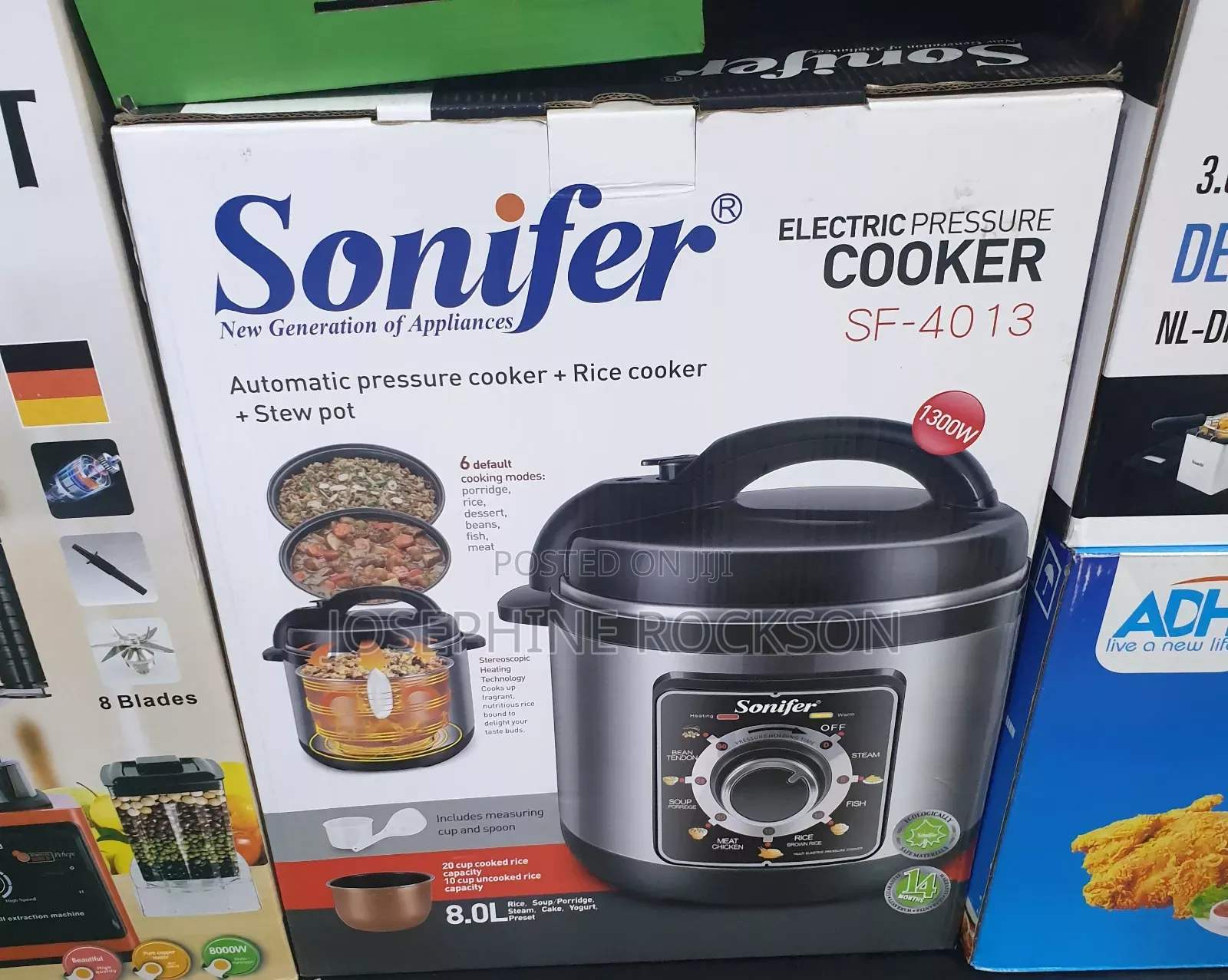 Sonifer Electric Cooker/ Electric Pressure Cooker/Rice Cook