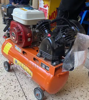 Gasoline Compressor/Paint Sprayer 8hp (Lutian)Orange