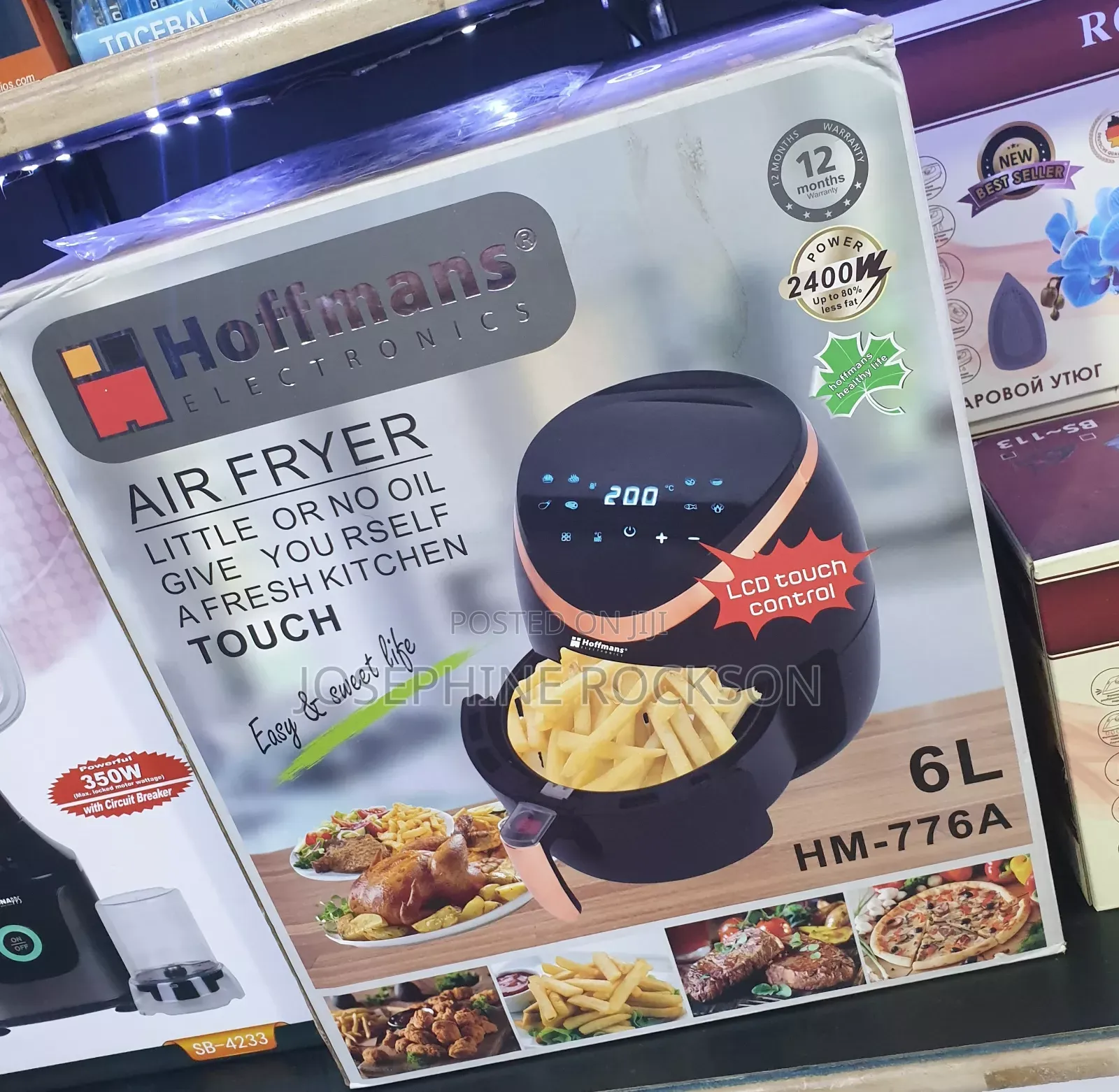 Hoffmans Air Fryer/Electrical Air Fryer/Air Fryer