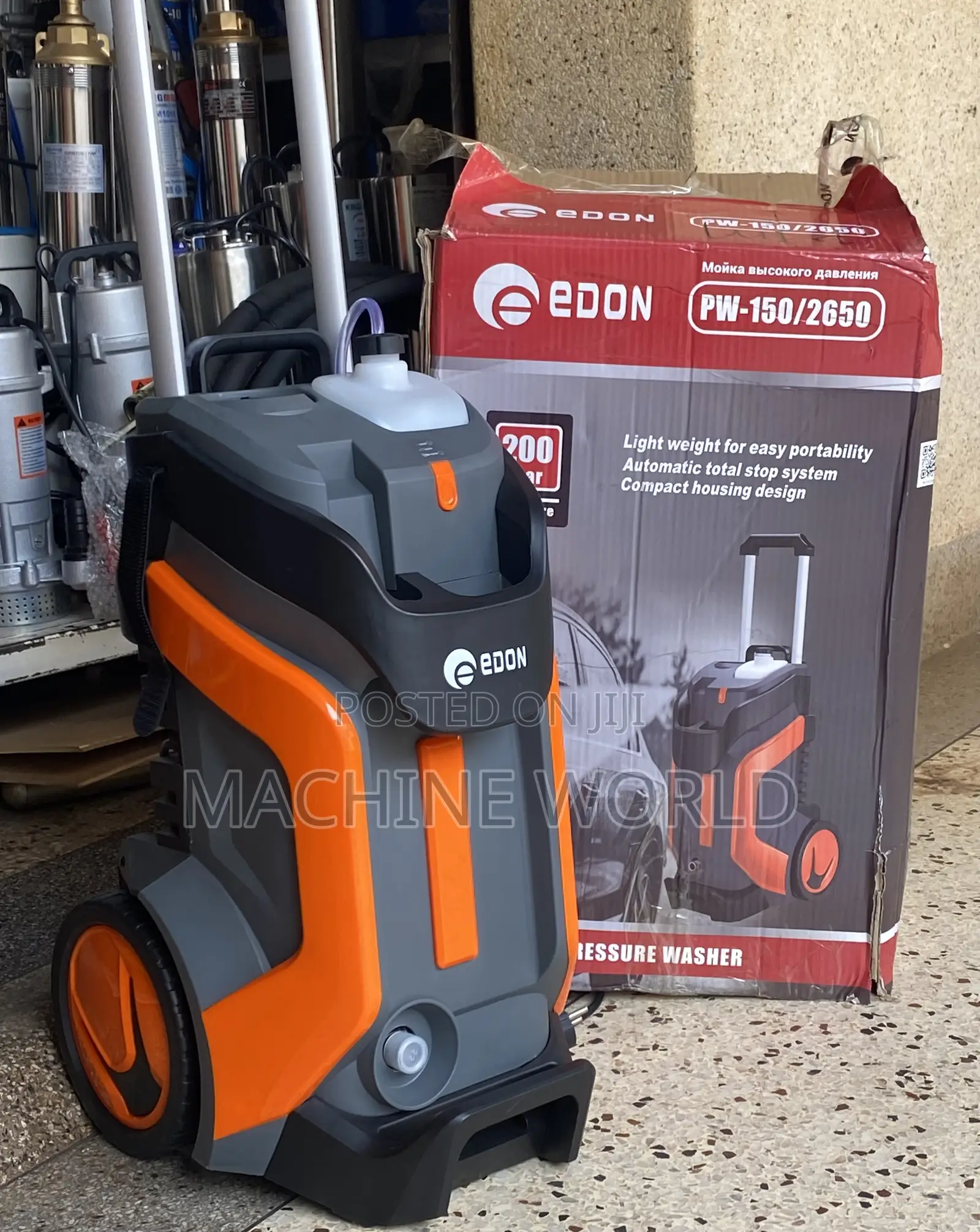 PW150/2650 Edon Pressure Washer /Electric Car Washer