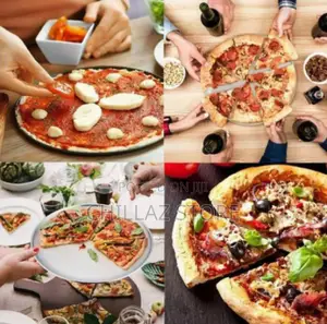 Brand Black Pizza Tray