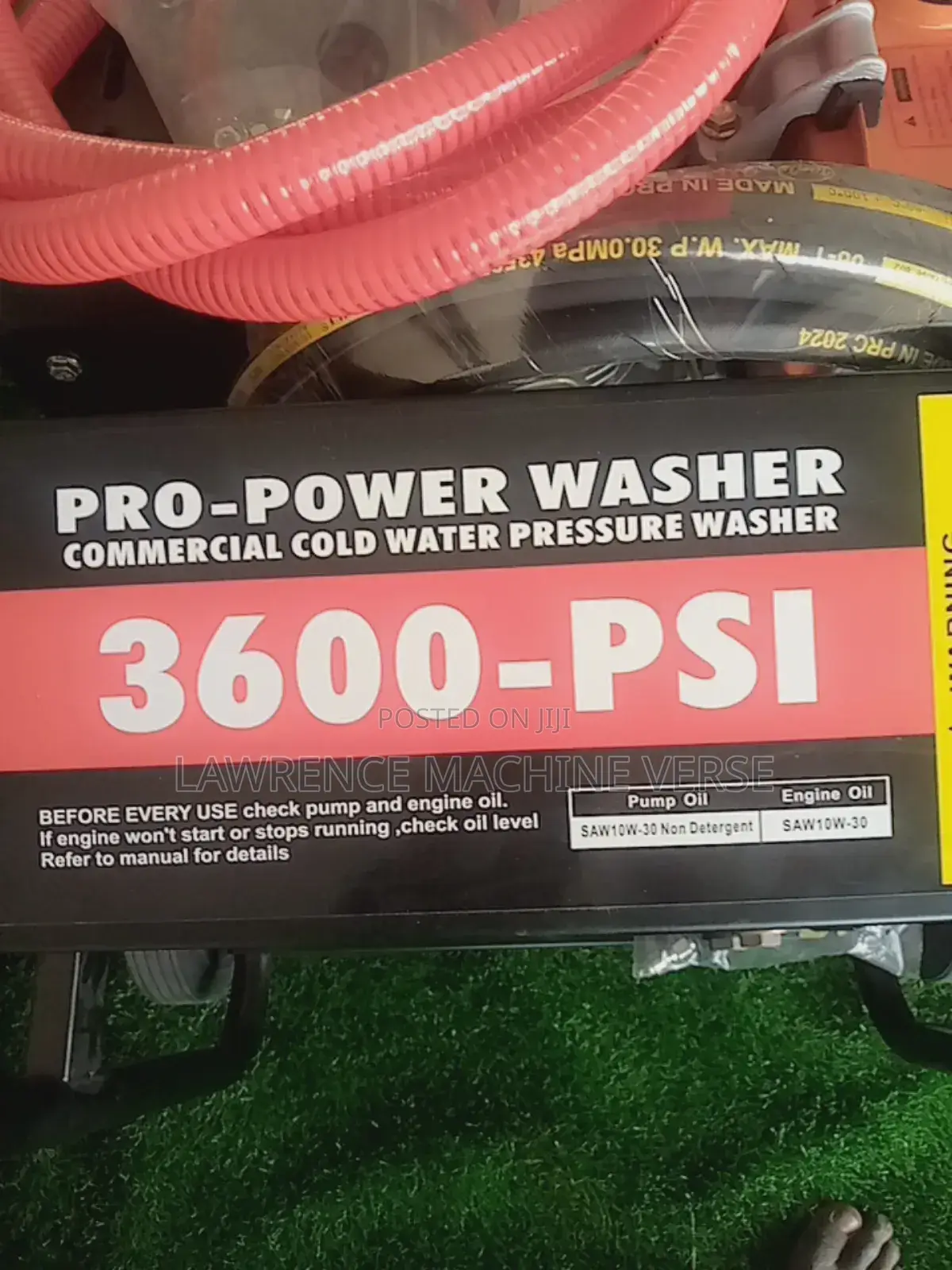 Diesel Pressure Washer 3600PSI