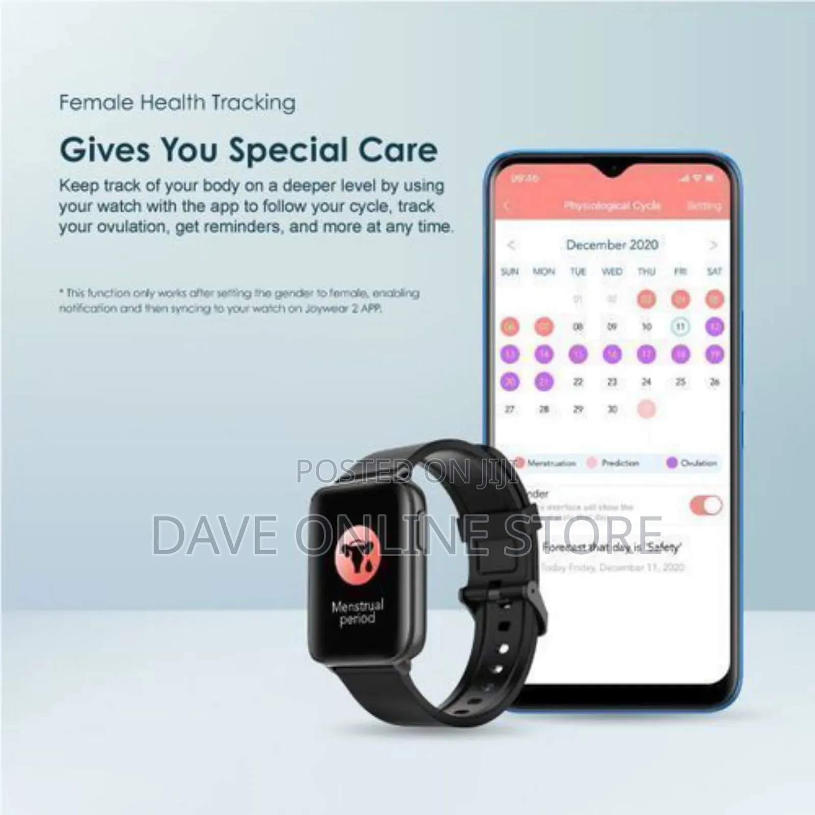 Oraimo Smart Watch Pro OSW16 Curved Display Waterproof Black