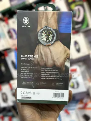 Green Lion G – Mate 4G Smart Watch-Black