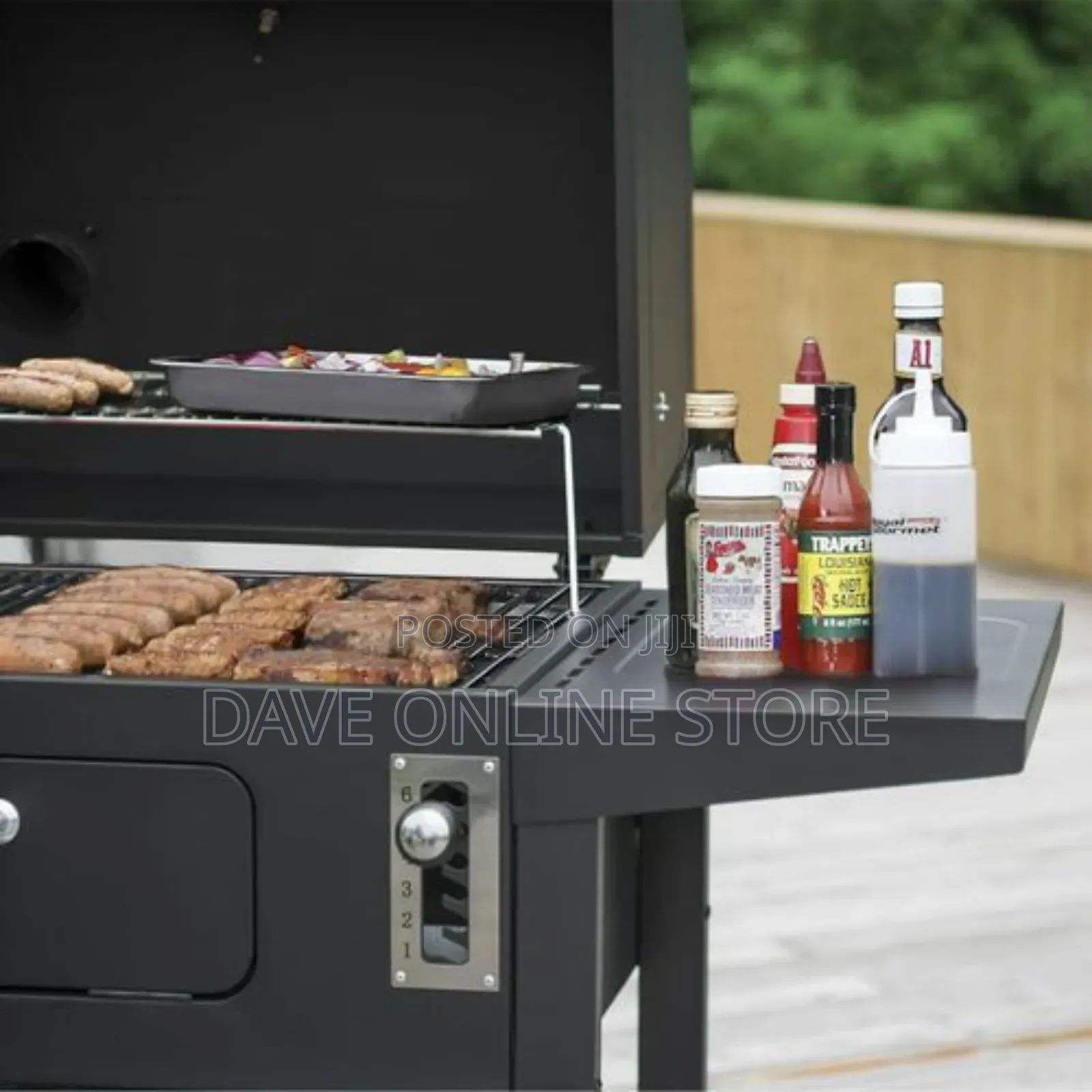 Charcoal Grill, BBQ Smoker Picnic Camping Patio Grill