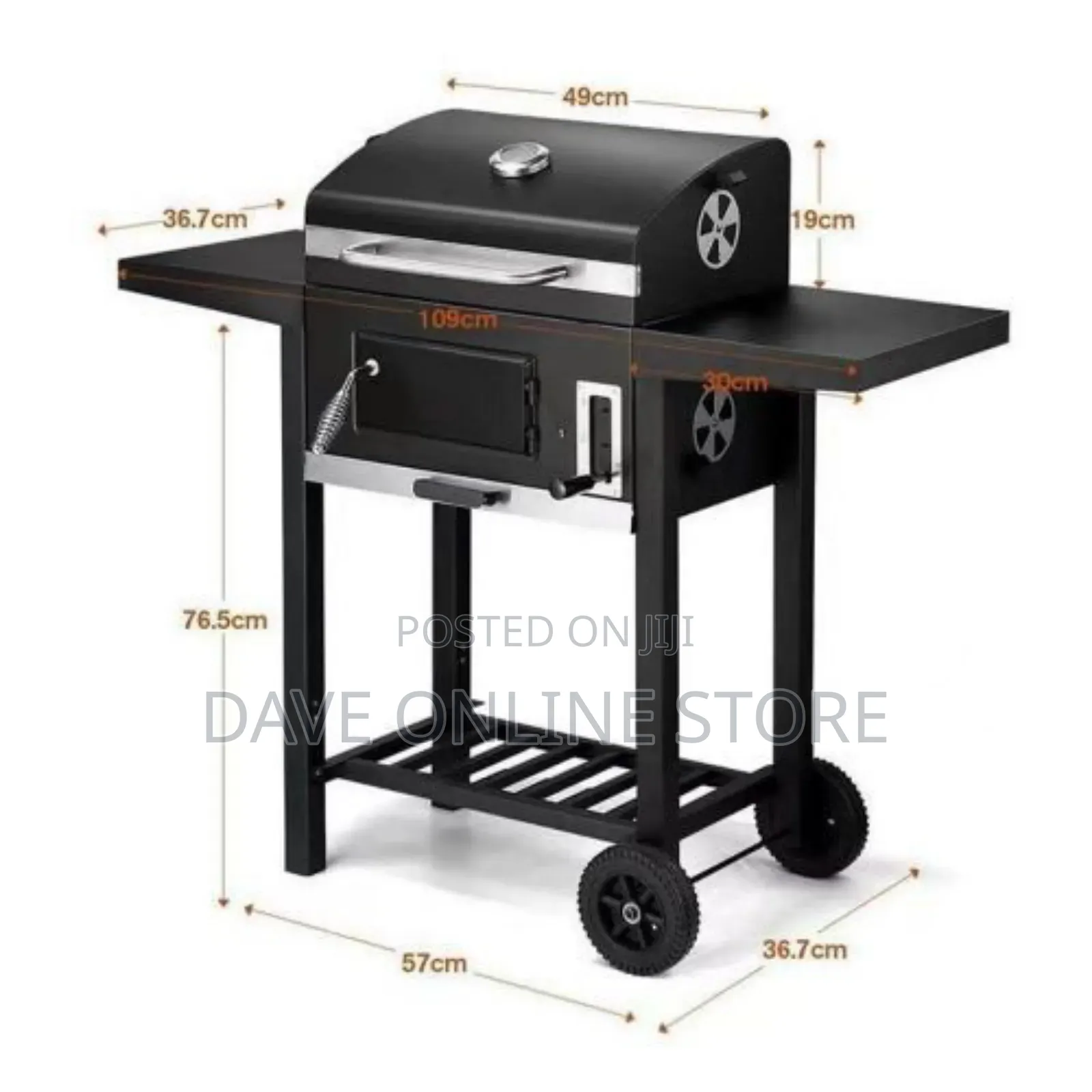 Charcoal Grill, BBQ Smoker Picnic Camping Patio Grill