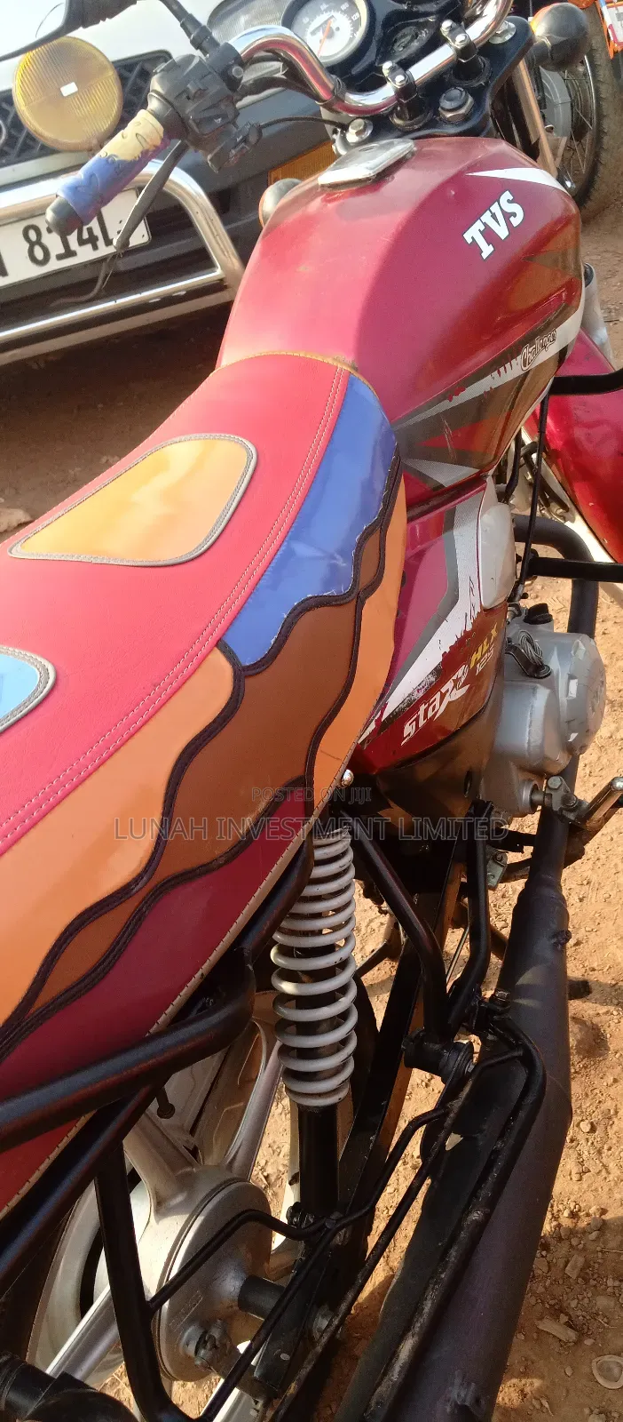 TVS HLX 125 2023 Red