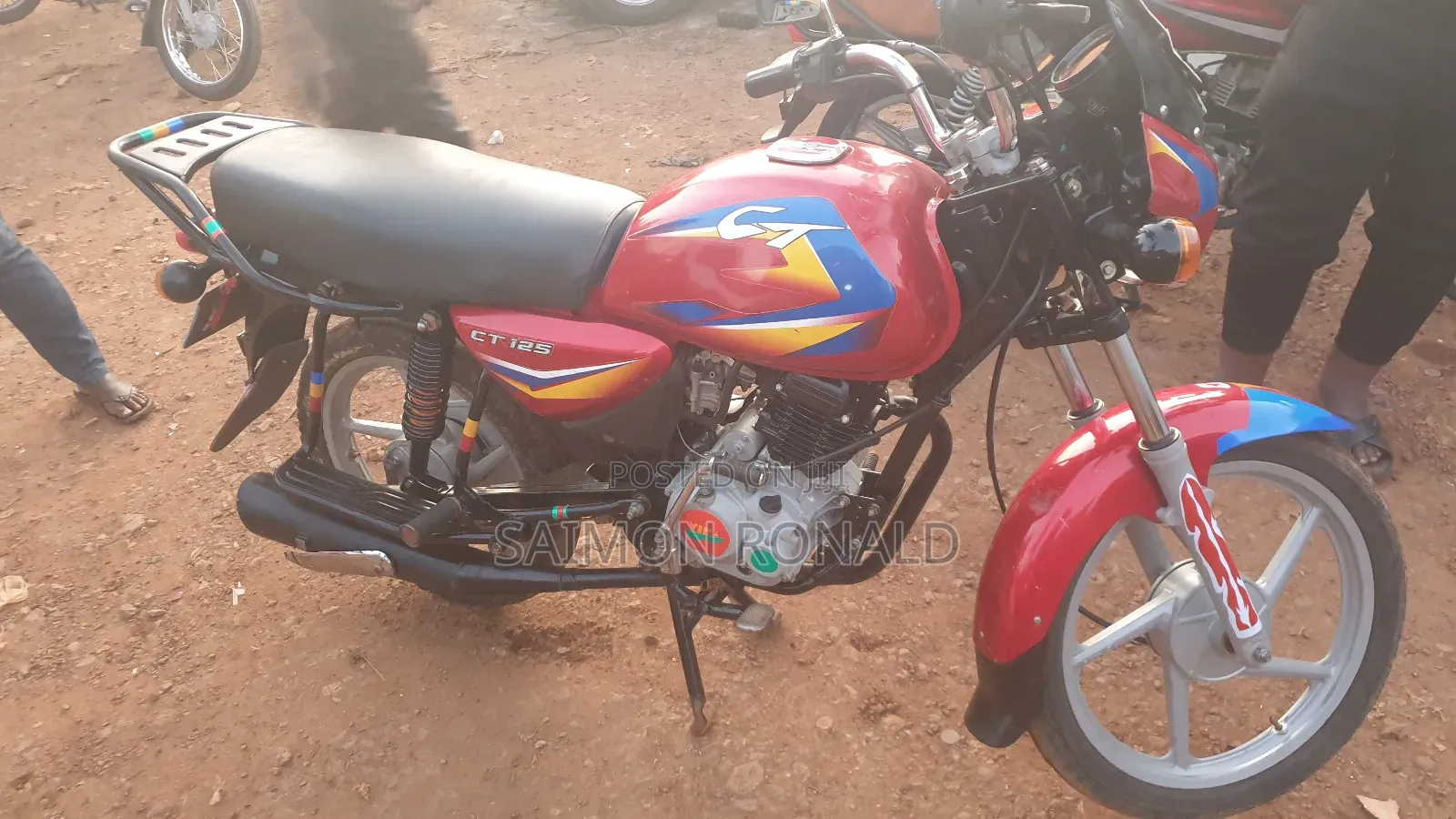 Bajaj Boxer 125 2019 Red