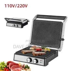 AVINAS Electric Press Grill Steak BBQ Meat Grill Pan