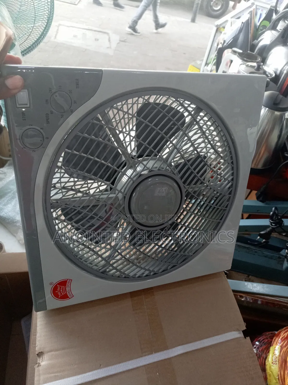 Box Table Fans Available