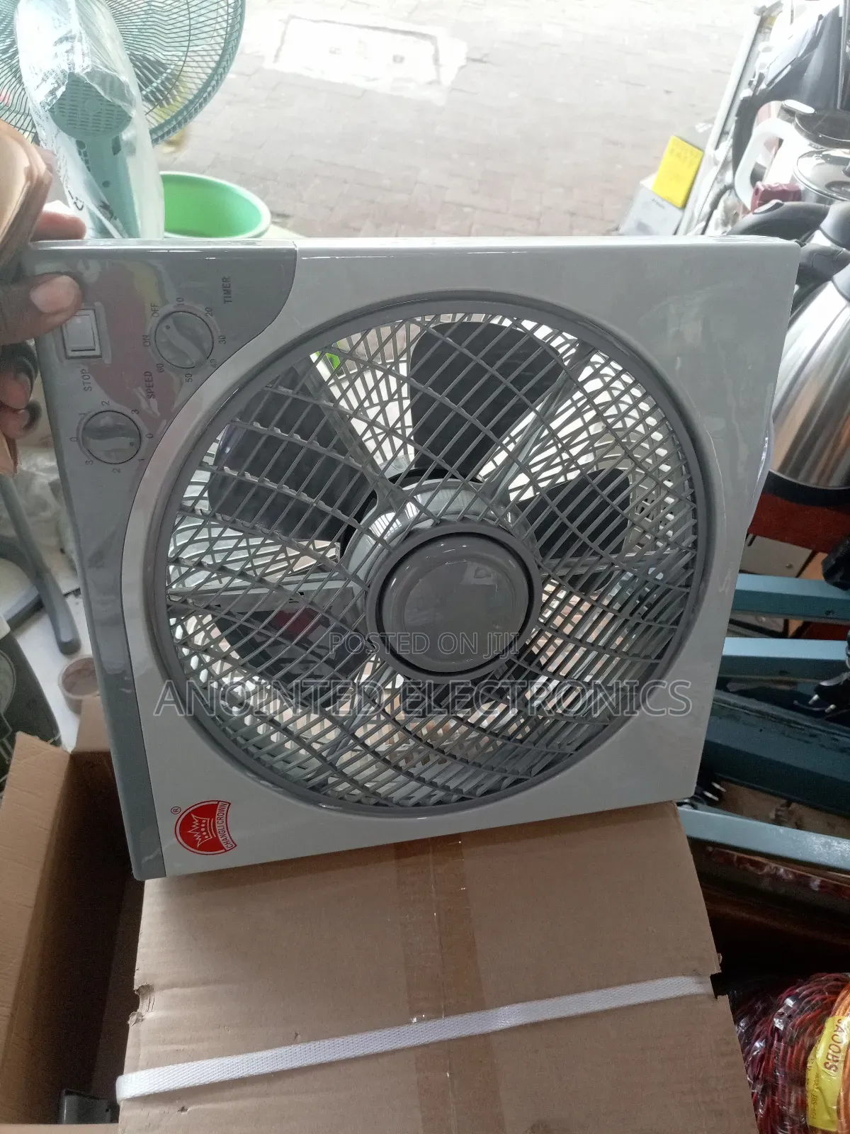 Box Table Fan