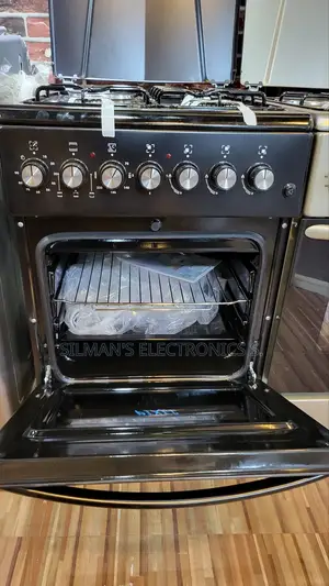Pixel 60cm by 50cm Cooker Black