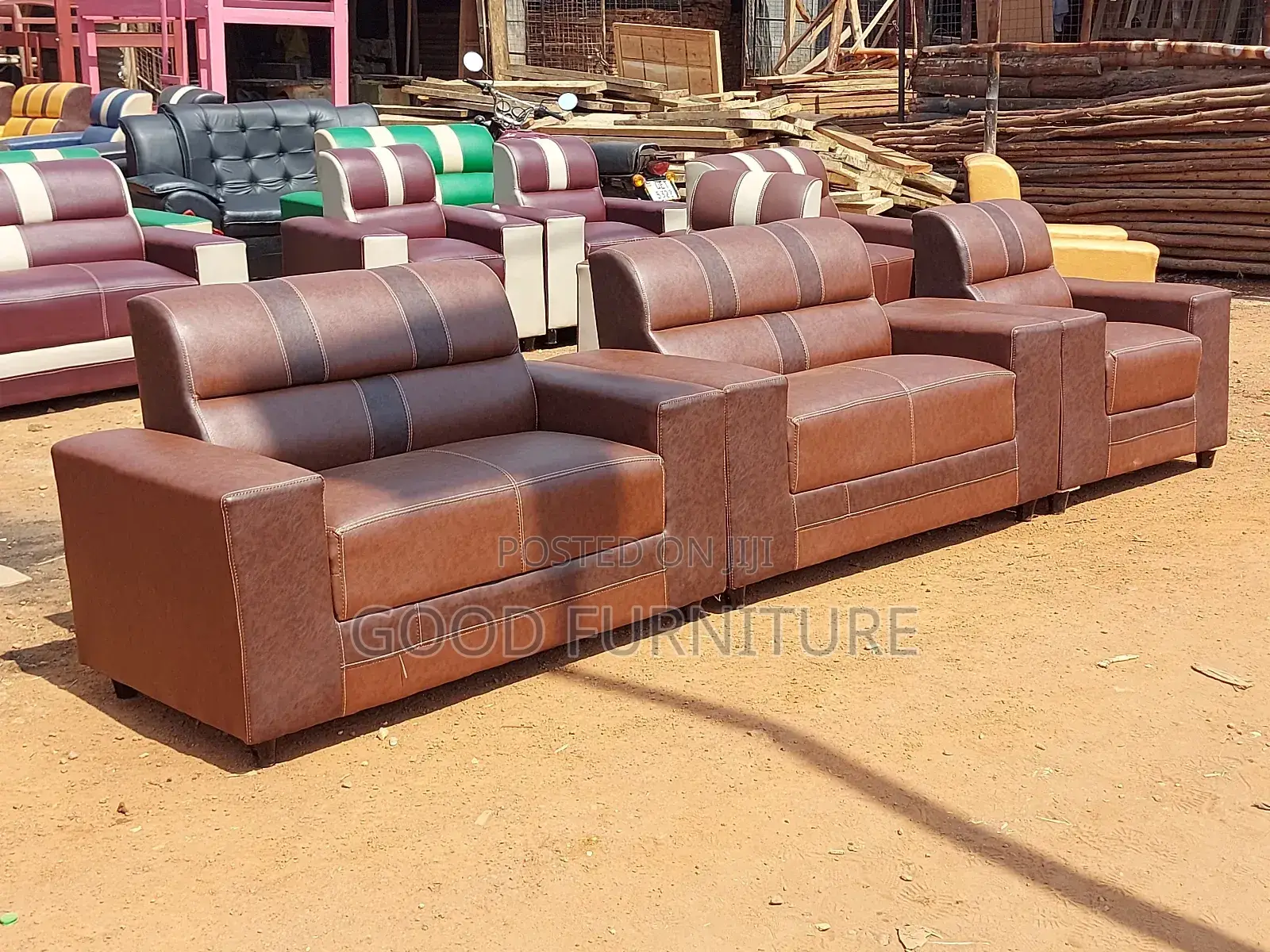 Five Seaters Sofas Set